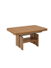 58 aufm Kessel COUCHTSICH Cassandry höhenverstellbar ausziehbar 120x70x56 Wildeiche