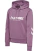 Hummel Verstellbare Taille Kapuzenpullover Hmllegacy Damen in GRAPEADE
