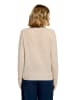 Betty Barclay Kaschmir-Pullover mit Rundhalsausschnitt in Bright Taupe Melange