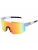 BEZLIT Herren Sonnenbrille in Weiß/Rot, Gelb, Blau - Rot