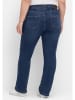 sheego Bootcut-Jeans in dark blue Denim