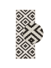 Teppich Boss Wendeteppich Malta Schwarz Creme In- & Outdoor