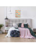 A.S. Création Leinwandbild Canvas Flower Power Bunt