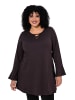 Ulla Popken Longshirt in mahagoni