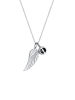 Elli Halskette 925 Sterling Silber Flügel in Silber