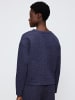 Triumph Sweatshirt Cozy Comfort Top Quilted in BLUE - DARK COMBINATION