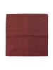 Roy Robson Einstecktuch aus 100% Seide - mit feiner Musterung in DARK RED/MUSTER