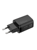 Wisam Wandladegerät MX Carbon 30W PD+QC USB-A+C Schwarz
