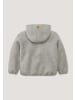 Hessnatur Wollfleece Jacke in hellgrau