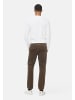 Camel Active Regular Fit Chino Hose aus Cord in Dunkelbraun