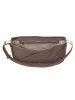 DuDu Formentera Schultertasche Leder 34 cm taupe