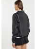 myMO ATHLSR Damen Collegejacke in Schwarz