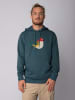 wat? Apparel Sweatshirt Vogel in Petrol