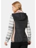 GOLDNER Weste Sportive Weste mit vielen Details in schwarz / beige
