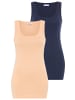 FLASHLIGHTS Tanktop in koralle, marine