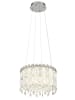 Globo lighting Hängeleuchte "KLUNKA" in silver
