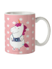 Mr. & Mrs. Panda Kindertasse Einhorn Fotograf ohne Spruch in Rot Pastell