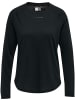 Hummel Sportshirt in Schwarz