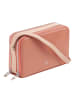 DuDu Ines Umhängetasche Leder 19 cm rosa cipria