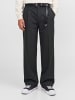 Jack & Jones Loose Fit Hosen in Dark Grey Melange
