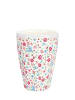 Greengate French Latte Becher Louisa white in pink