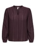 ONLY Carmakoma Bluse in Decadent Chocolate
