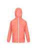 Regatta Regenjacke mit Packbeutel Kids in Fusion Coral