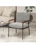 COSTWAY Polstersessel in Grau