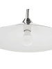 Beliani Stehleuchte SAVEGRE in Silber - (W) 66 x (H) 150 x (L) 40 cm