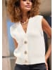LASCANA Strickweste in creme