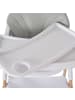 Cangaroo Kinderhochstuhl Almond in grau