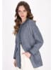 DreiMaster Women Coat in navy glitter