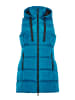 Threadbare Steppweste THB Vinyard Sporty Gilet in blue