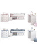58 aufm Kessel KINDERZMMER-SET Parisot Smoozy 4-tlg. Holznachbildung Kiefer Weiß/Pink