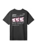F4NT4STIC T-Shirt Smiley Originals The Happy Collective Streetwear in off black