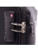 Gladiator 3700 4 Rollen Kabinentrolley 55 cm mit Dehnfalte black