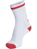Hummel Hummel Low Socken Elite Indoor Multisport Erwachsene Schnelltrocknend in WHITE/TRUE RED