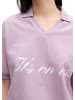 Marc O'Polo MOP Club '67   Football Trikot Shirt, Cropped in Vibrant Lilac