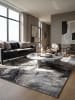 KADIMA DESIGN Teppichläufer Abstrakt pflegeleicht Wohnzimmer Schlafzimmer Flur in Grau