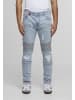 2Y Premium 2Y Premium Oscar Ripped Slim Fit Jeans in ice blue