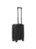 BRIC`s BY Ulisse - 4-Rollen-Kabinentrolley 55 cm (grey blue) in schwarz