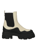 Steve Madden Stiefelette in Schwarz/Beige
