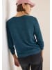 Cecil Pullover in teal blue heather melange