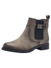 Tamaris WIDE FIT Chelsea Boot in STONE NUBUC