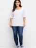 sheego Shirt in ecru