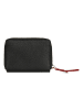 Bugatti Viola Geldbörse RFID Schutz Leder 12 cm schwarz-rot