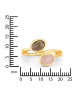 Rafaela Donata Ring Sterling Silber Rosenquarz in gelbgold