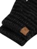 SCHIETWETTER Strickhandschuh Wilma in schwarz / schwarz me