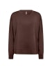 soyaconcept Sweatshirt für Damen in braun