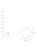 Butlers Deko-Ring LUNA 12er-Set in Gold